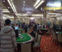 老街腾龙公司现场大厅实拍